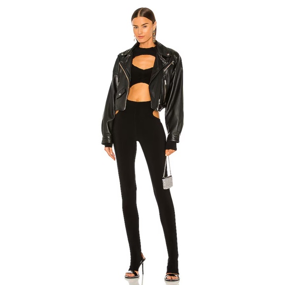 Long Sleeve Aztec Catsuit - Norma Kamali - L - Picture 3 of 7